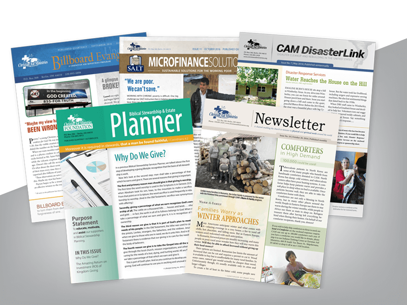 Newsletters Printing Bedford