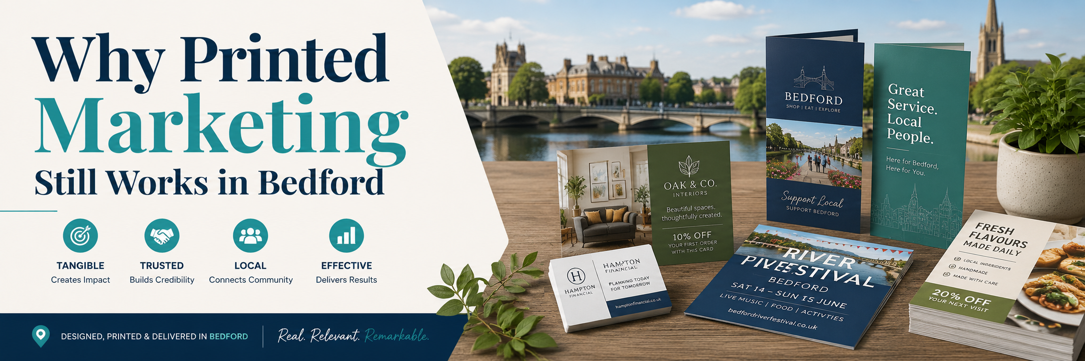 Why Printed Marketing Still Works in Bedford